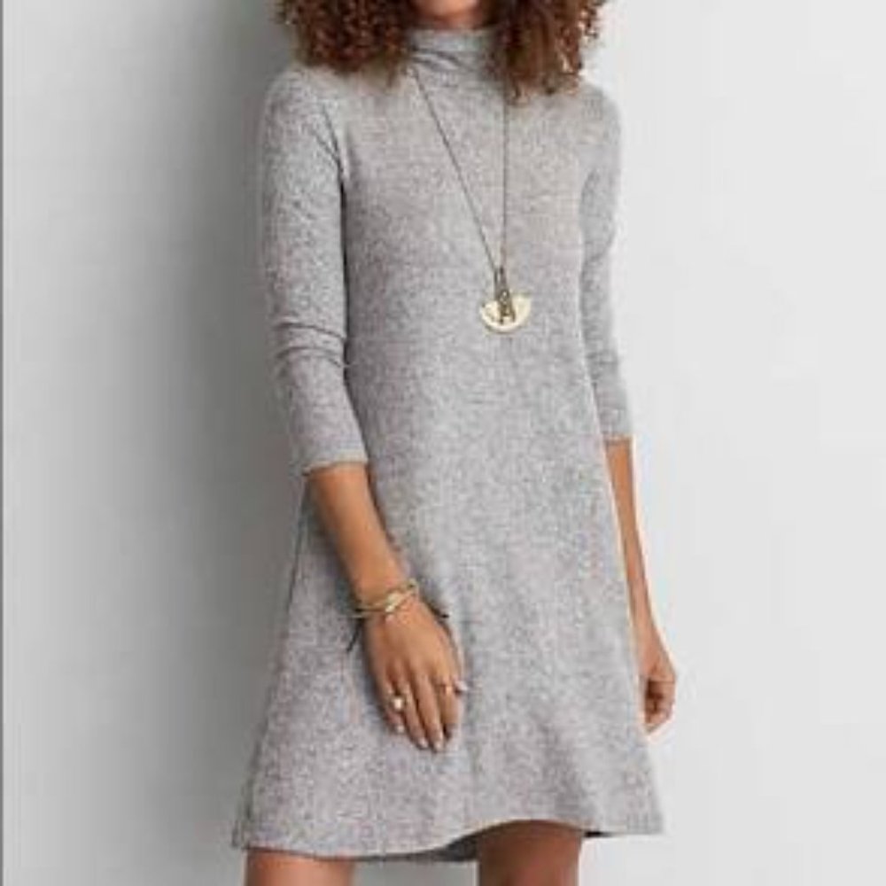 American Eagle Turtleneck Super Soft Dress